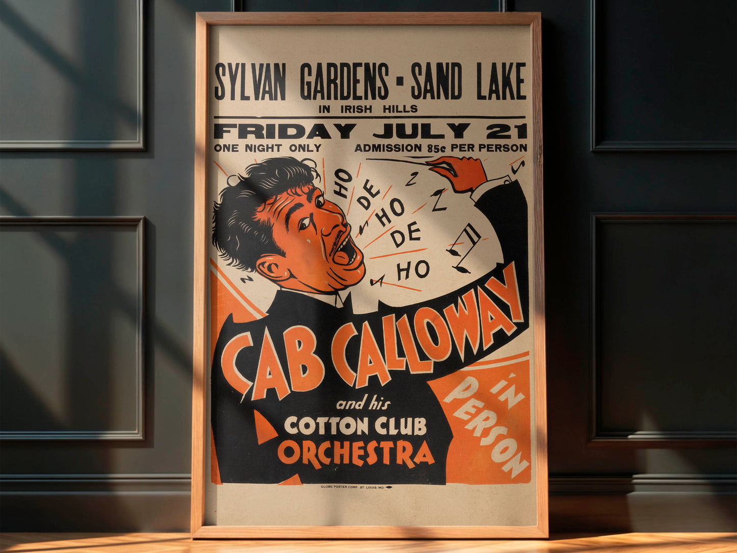 Cab Calloway 1933 Concert Poster. Very Rare!