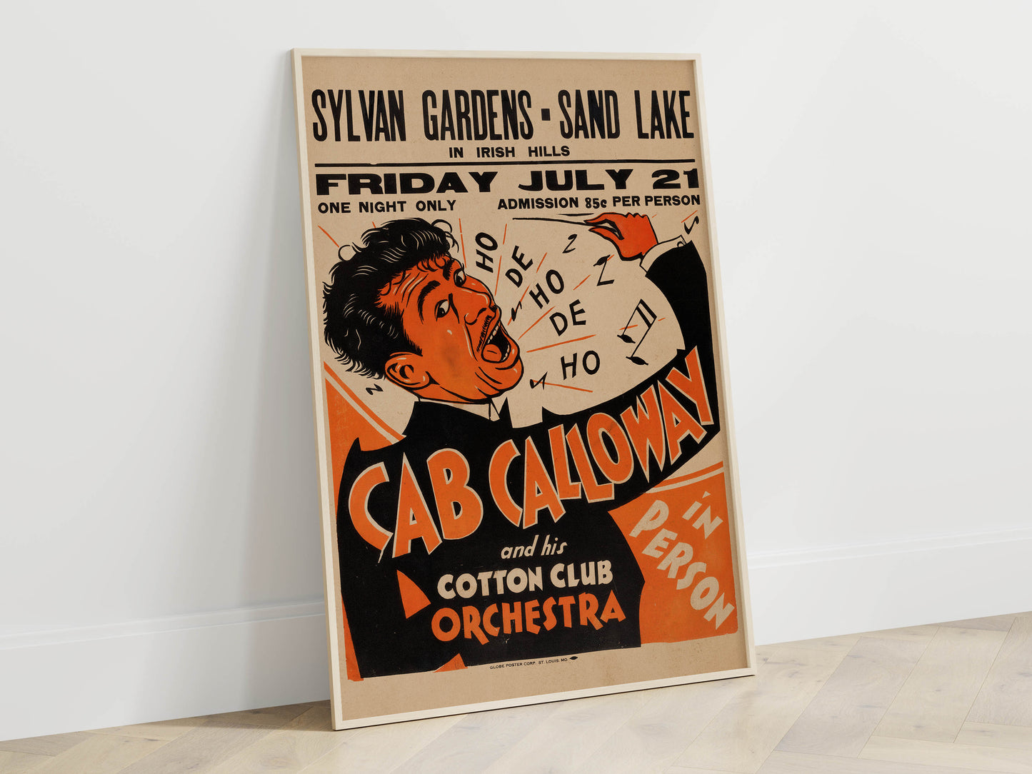 Cab Calloway 1933 Concert Poster. Very Rare!
