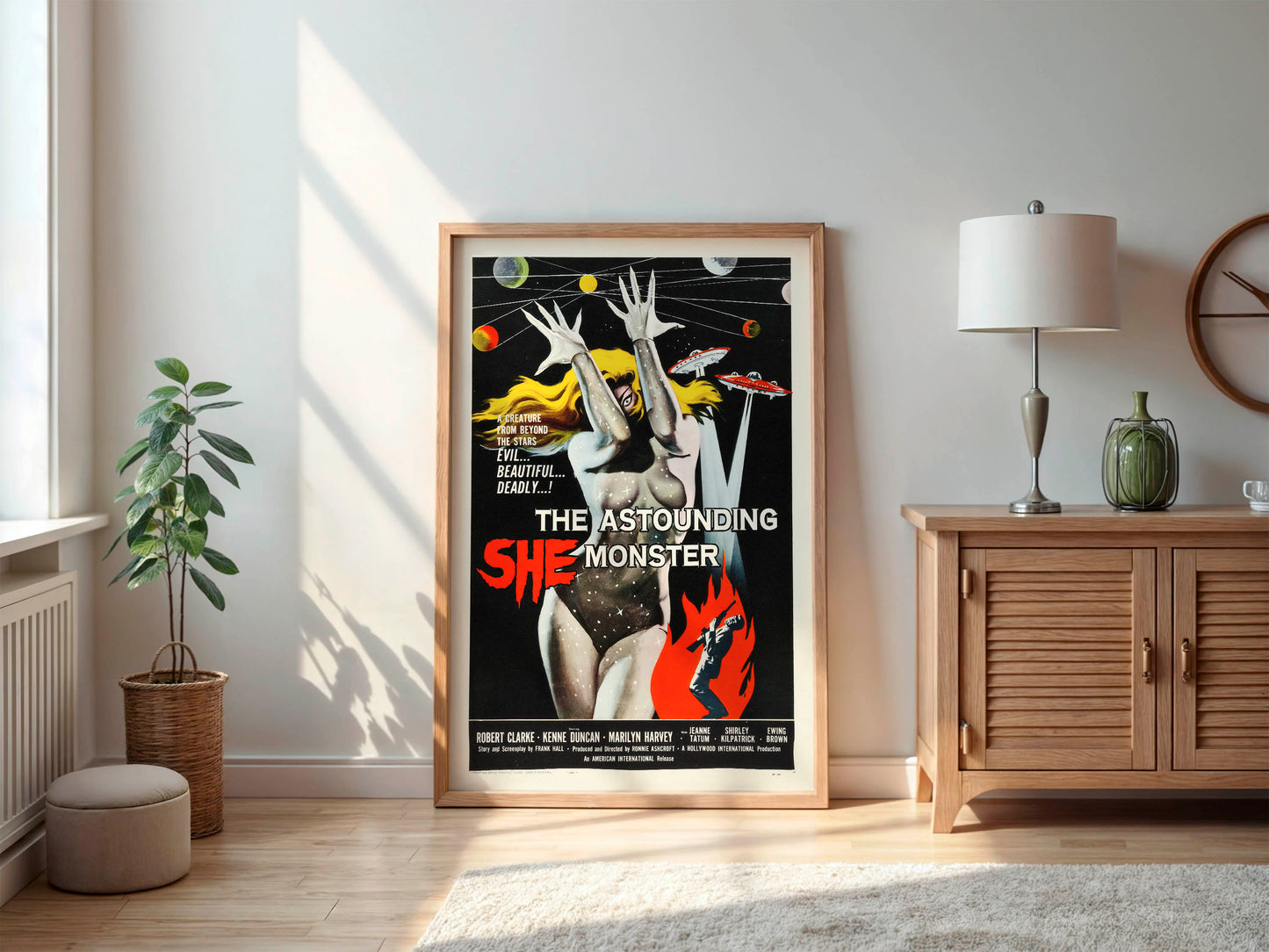 The Astounding She Monster 1958 Movie Poster. Classic!